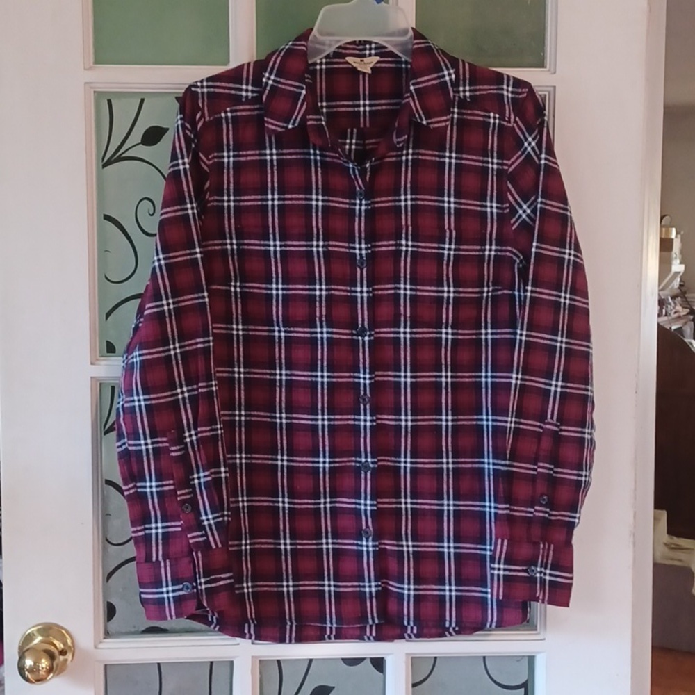 Woolrich flannel shirt women's size medium